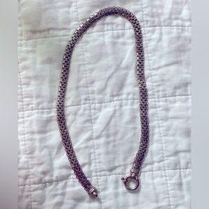Italian sterling chain necklace